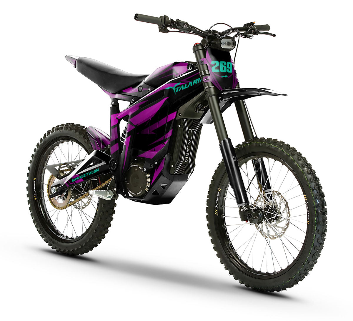 Deko-sett Talaria Sting MX3 & R-MX4 Purple Rain | motorsykkelklistremerker | tilpasning 50cc | armysctv