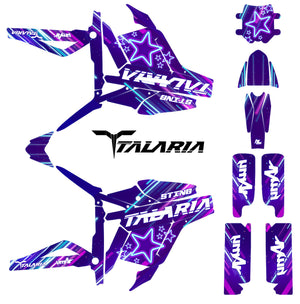 Dekor kit Talaria Sting MX3 & R-MX4 Army Starz | Motorradaufkleber | Personalisierung 50cc | armysctv