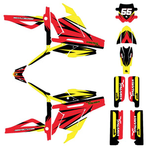 Graphics kit Talaria Sting MX3 & R-MX4 Stream | motorcycle stickers | 50cc customization | armysctv