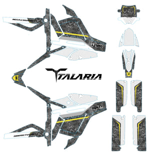 Dekor kit Talaria Sting MX3 & R-MX4 Warfare | Motorradaufkleber | Personalisierung 50cc | armysctv