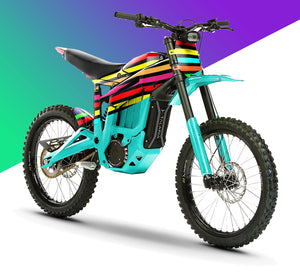 Kit pegatinas 100% personalizado Talaria Sting MX3 y R-MX4 | pegatinas para moto | personalización 50cc | armysctv