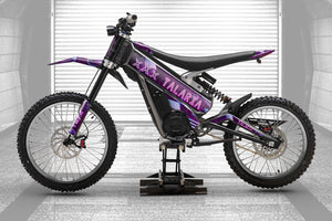 Dekor kit Talaria X3 Lila rec | Motorradaufkleber | Personalisierung 50cc | armysctv