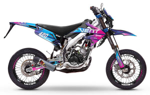 Dekor kit Vent Derapage 2019-2020 Blast | Motorradaufkleber | Personalisierung 50cc | armysctv