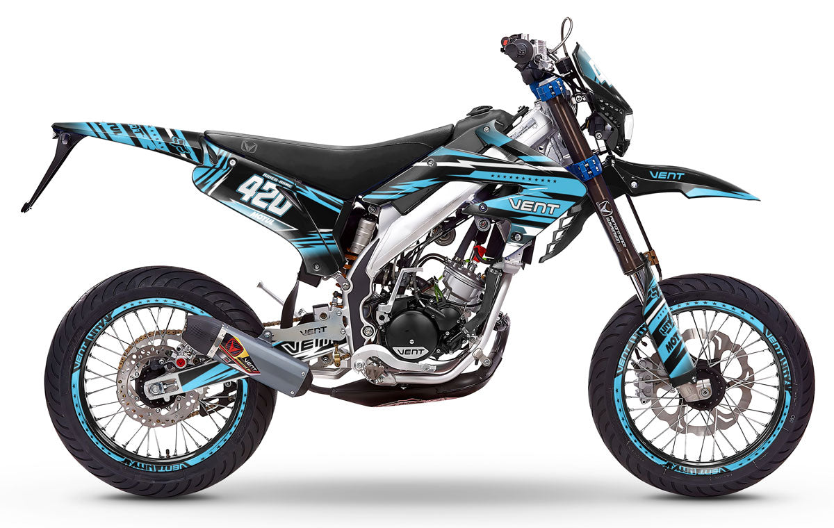 Graphics kit Vent Derapage 2019-2020 Dream | motorcycle stickers | customization 50cc | armysctv