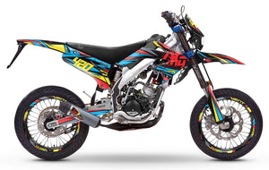 Graphics kit Vent Derapage 2019-2020 Electrify | motorcycle stickers | 50cc customization | armysctv