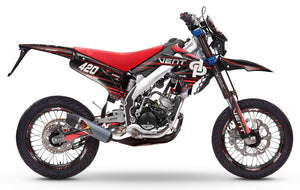 Dekor kit Vent Derapage 2019-2020 Gold und Platin | Motorradaufkleber | Personalisierung 50cc | armysctv