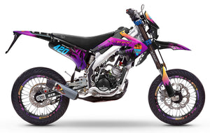 Graphics kit Vent Derapage 2019-2020 Miami | motorcycle stickers | 50cc customization | armysctv