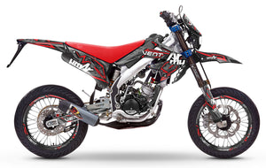 Graphics kit Vent Derapage 2019-2020 Army Redrum | motorcycle stickers | 50cc customization | armysctv