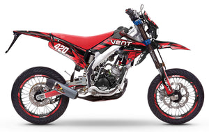 Dekor kit Vent Derapage 2019-2020 Army Flamer | Motorradaufkleber | Personalisierung 50cc | armysctv