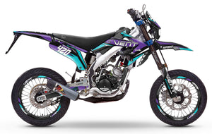 Dekor kit Vent Derapage 2019-2020 Stream | Motorradaufkleber | Personalisierung 50cc | armysctv
