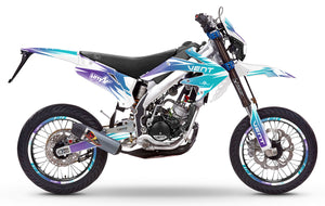 Graphics kit Vent Derapage 2019-2020 X-Fast | motorcycle stickers | 50cc customization | armysctv