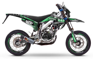 Kit pegatinas Vent Derapage 2019-2020 Yoshi | pegatinas para moto | personalización 50cc | armysctv