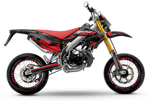 50cc Graphics kit Vent Derapage 2021-2022 Bold | motorcycle stickers | 50cc customization | armysctv