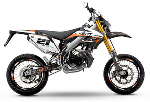 50cc Graphics kit Vent Derapage 2021-2022 Army Proxima | motorcycle stickers | 50cc customization | armysctv