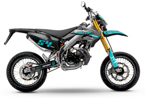 50cc Graphics kit Vent Derapage 2021-2022 Quake | motorcycle stickers | 50cc customization | armysctv