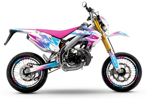 50cc Graphics kit Vent Derapage 2021-2022 X-Fast | motorcycle stickers | 50cc customization | armysctv