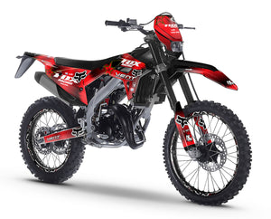 Dekor kit Vent Baja 50cc 2023-2024 Army Fox | Motorradaufkleber | Personalisierung 50cc | armysctv