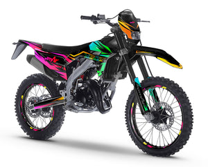 Kit pegatinas Vent Baja 50cc 2023-2024 Eclipse | pegatinas para moto | personalización 50cc | armysctv