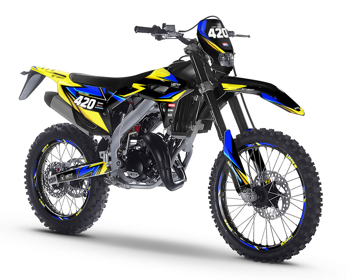 Dekor kit Vent Baja 50cc 2023-2024 Finder | Motorradaufkleber | Personalisierung 50cc | armysctv