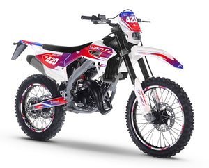 Kit déco Vent Baja 50cc 2023-2024 France | autocollants moto | personnalisation 50cc | armysctv