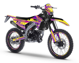 Kit pegatinas Vent Baja 50cc 2023-2024 Arte | pegatinas para moto | personalización 50cc | armysctv