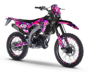 Dekor kit Vent Baja 50cc 2023-2024 Blitz | Motorradaufkleber | Personalisierung 50cc | armysctv