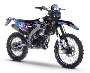 Dekor kit Vent Baja 50cc 2023-2024 MX Himmel | Motorradaufkleber | Personalisierung 50cc | armysctv