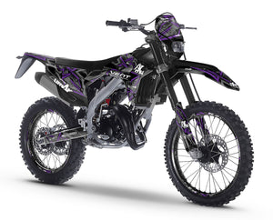 Dekor kit Vent Baja 50cc 2023-2024 Redrum | Motorradaufkleber | Personalisierung 50cc | armysctv