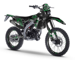 Dekor kit Vent Baja 50cc 2023-2024 Redrum | Motorradaufkleber | Personalisierung 50cc | armysctv