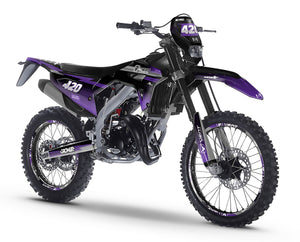 Dekor kit Vent Baja 50cc 2023-2024 Siebte | Motorradaufkleber | Personalisierung 50cc | armysctv