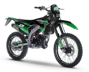 Dekor kit Vent Baja 50cc 2023-2024 Siebte | Motorradaufkleber | Personalisierung 50cc | armysctv