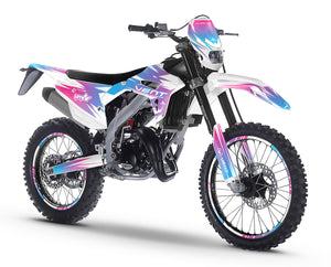 Dekor kit Vent Baja 50cc 2023-2024 X-Fast | Motorradaufkleber | Personalisierung 50cc | armysctv