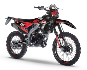 Dekor kit Vent Baja 50cc 2023-2024 Yoshi | Motorradaufkleber | Personalisierung 50cc | armysctv