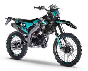 Dekor kit Vent Baja 50cc 2023-2024 Yoshi | Motorradaufkleber | Personalisierung 50cc | armysctv