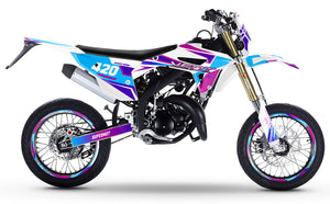 Dekor kit 50cc Vent Derapage 50cc 2023-2024 Artisse | Motorradaufkleber | 50cc Personalisierung | armysctv