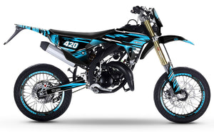 Dekor kit 50cc Vent Derapage 50cc 2023-2024 Traum | Motorradaufkleber | 50cc Personalisierung | armysctv