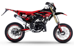 Dekor kit 50cc Vent Derapage 50cc 2023-2024 Traum | Motorradaufkleber | 50cc Personalisierung | armysctv