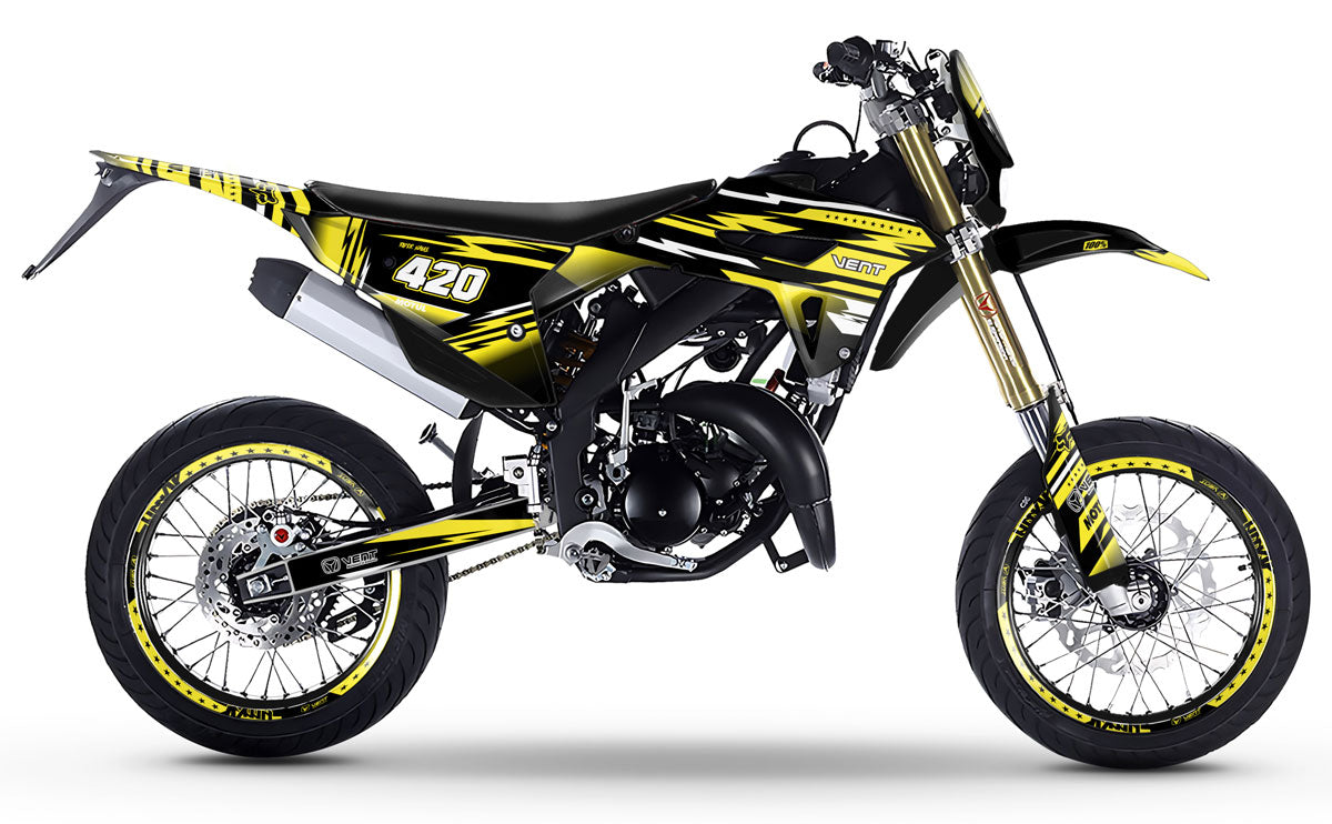 Kit pegatinas 50cc Vent Derapage 50cc 2023-2024 Dream | pegatinas para moto | personalización 50cc | armysctv