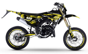 Dekor kit 50cc Vent Derapage 50cc 2023-2024 Traum | Motorradaufkleber | 50cc Personalisierung | armysctv