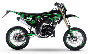 Dekor kit 50cc Vent Derapage 50cc 2023-2024 Traum | Motorradaufkleber | 50cc Personalisierung | armysctv