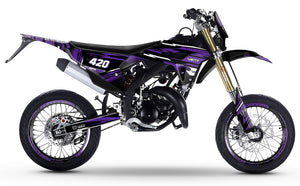 Dekor kit 50cc Vent Derapage 50cc 2023-2024 Traum | Motorradaufkleber | 50cc Personalisierung | armysctv