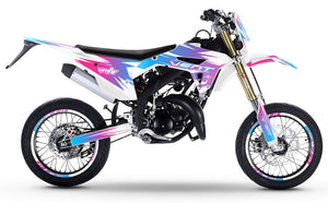 Deko-sett 50cc Vent Derapage 50cc 2023-2024 X-Fast | motorsykkelklistremerker | tilpasning 50cc | armysctv