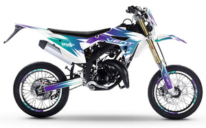 Deko-sett 50cc Vent Derapage 50cc 2023-2024 X-Fast | motorsykkelklistremerker | tilpasning 50cc | armysctv