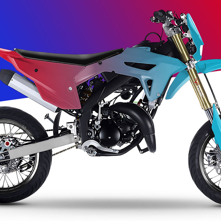 Kit déco 100% perso Vent Derapage 50cc 2023-2024 | autocollants moto | personnalisation 50cc | armysctv
