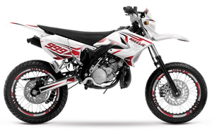 50cc Graphics kit Yamaha DT 2004-2012 Cold style | motorcycle stickers | 50cc customization | armysctv