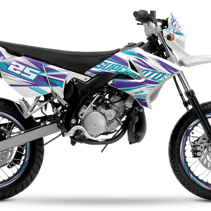 Kit pegatinas 50cc para Yamaha DT 2004-2012 Complejidad | pegatinas para moto | personalización 50cc | armysctv