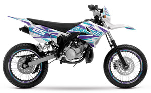 Kit pegatinas 50cc para Yamaha DT 2004-2012 Complejidad | pegatinas para moto | personalización 50cc | armysctv