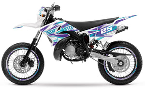 Kit pegatinas 50cc para Yamaha DT 2004-2012 Complejidad | pegatinas para moto | personalización 50cc | armysctv
