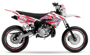 Kit pegatinas 50cc para Yamaha DT 2004-2012 Complejidad | pegatinas para moto | personalización 50cc | armysctv
