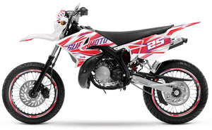 Kit pegatinas 50cc para Yamaha DT 2004-2012 Complejidad | pegatinas para moto | personalización 50cc | armysctv